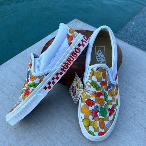 Vans & Haribo Goldbears 100th Anniversary Celebration Sneakers Size 9 - Picture 2 of 16